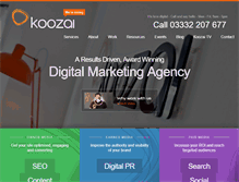 Tablet Screenshot of koozai.com